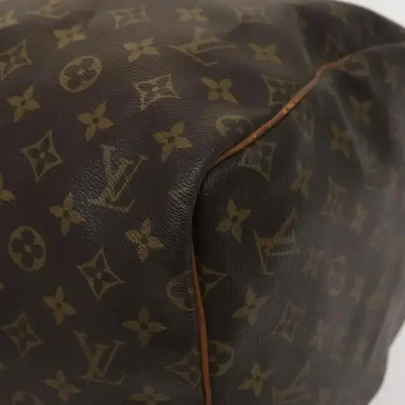 LOUIS VUITTON Monogram Keepall 55 Boston Bag M41424